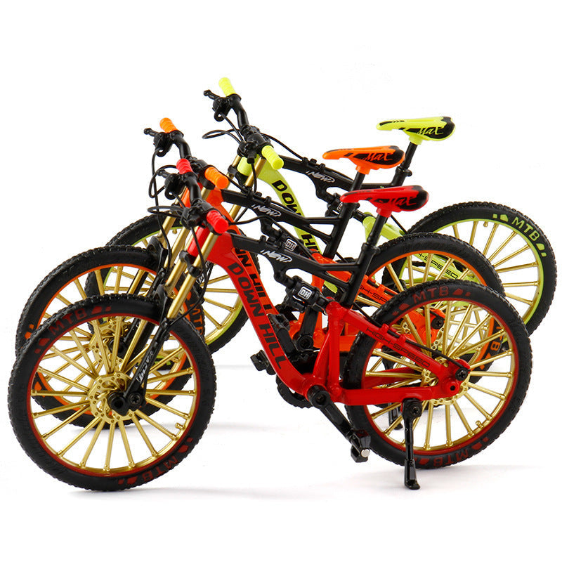 1 To 10 Alloy Speed Reducing Mountain Bike Model Toy