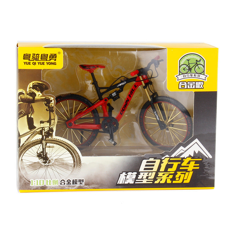 1 To 10 Alloy Speed Reducing Mountain Bike Model Toy