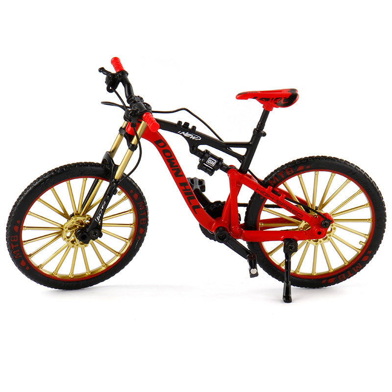 1 To 10 Alloy Speed Reducing Mountain Bike Model Toy