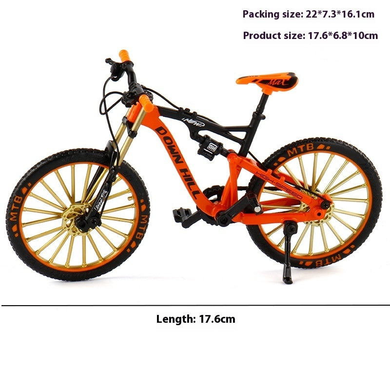 1 To 10 Alloy Speed Reducing Mountain Bike Model Toy
